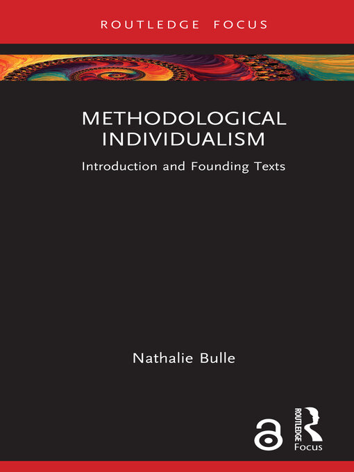 Title details for Methodological Individualism by Nathalie Bulle - Available